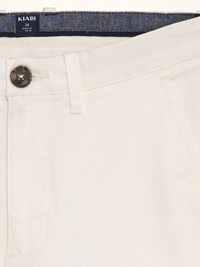 Bermuda chino   blanc