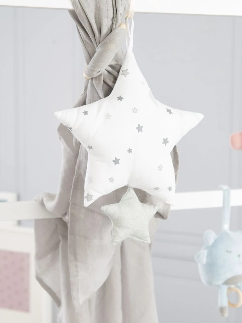 ROBA Boîte à Musique en Forme d'Étoile "Sternenzauber grau"   Mécanisme Musical Amovible   Gris   N/A