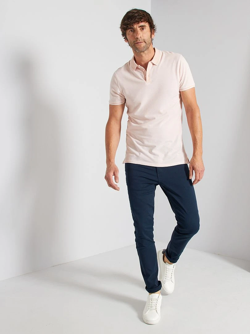 Jean slim 5 poches L32 bleu marine