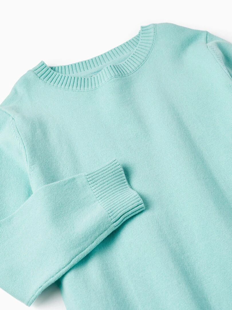 Pull en Maille pour Garçon  SPRING BEGINS   Bleu clair