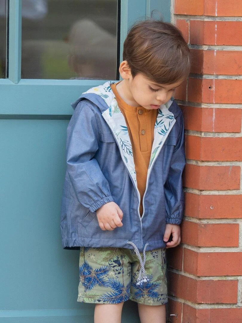 Veste Mini Tribu   Bleu