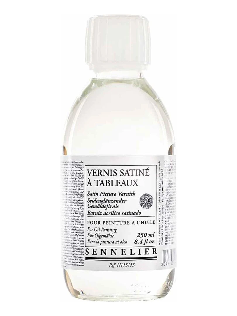 Vernis satiné à tableaux 250 ml N/A