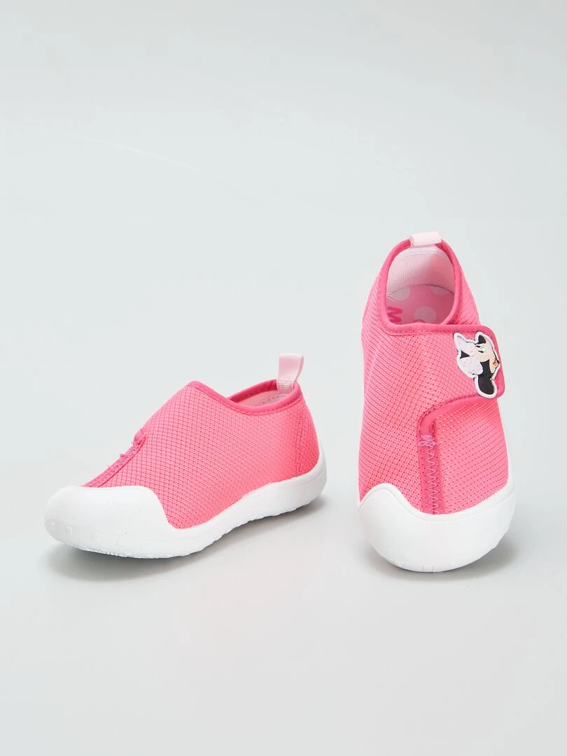 Chaussures en tissu 'Mnnie'   Rose