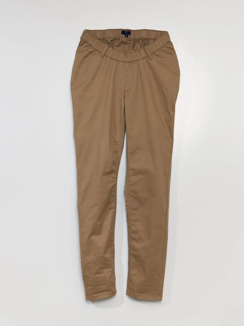 Pantalon chino slim So Easy Beige