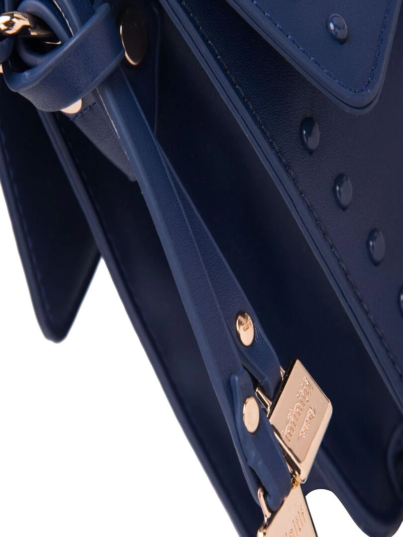 INFINITIF   SAC A MAIN CAMÉLIA   Bleu foncé