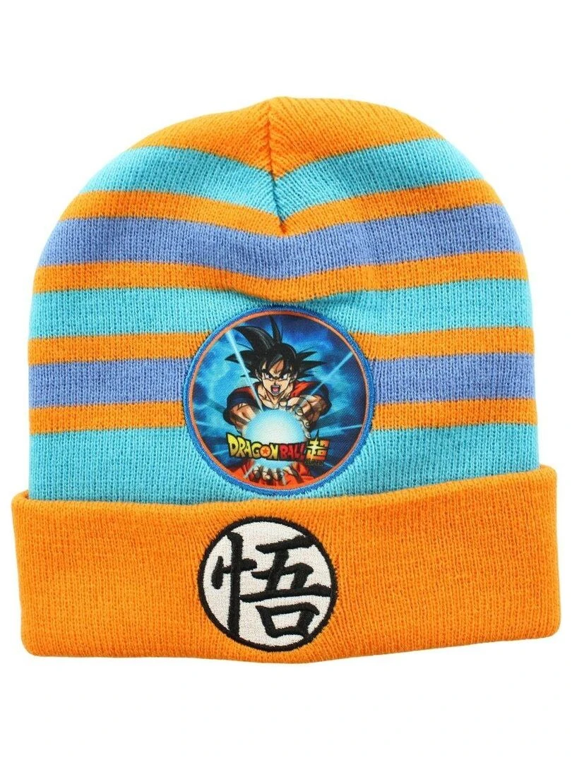 Dragon Ball Z Bonnet garçon imprimé Dragon Ball Orange