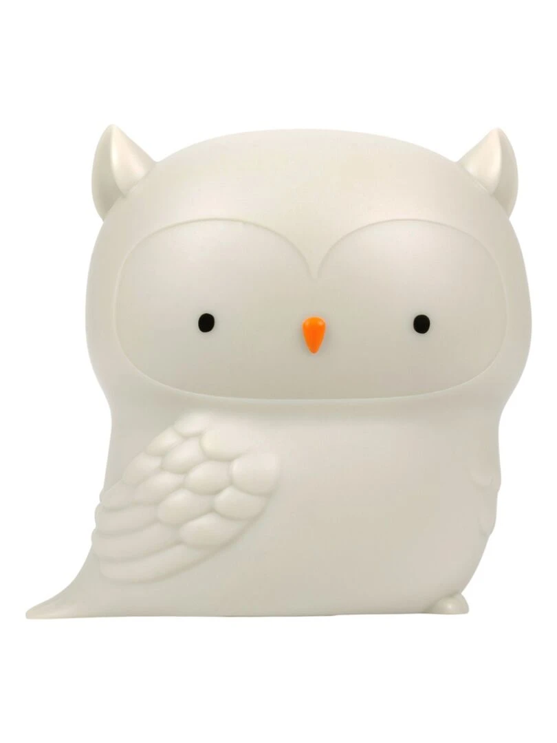 Petite veilleuse Chouette (12 cm) Blanc