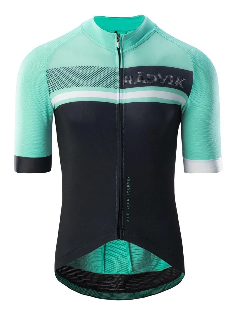 Radvik Maillot de cyclisme FOXTROT Bleu canard