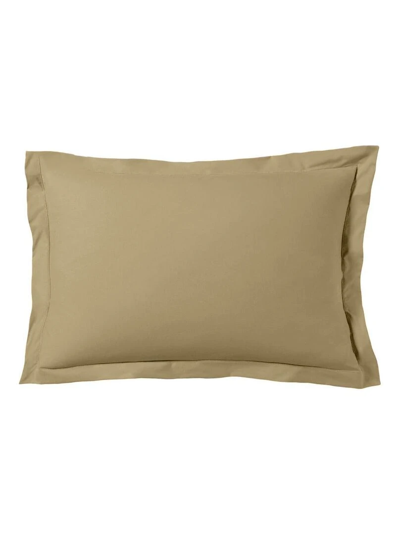 Blanc Avenue Taie D'oreiller 50x70 Cm Satin De Coton Beige
