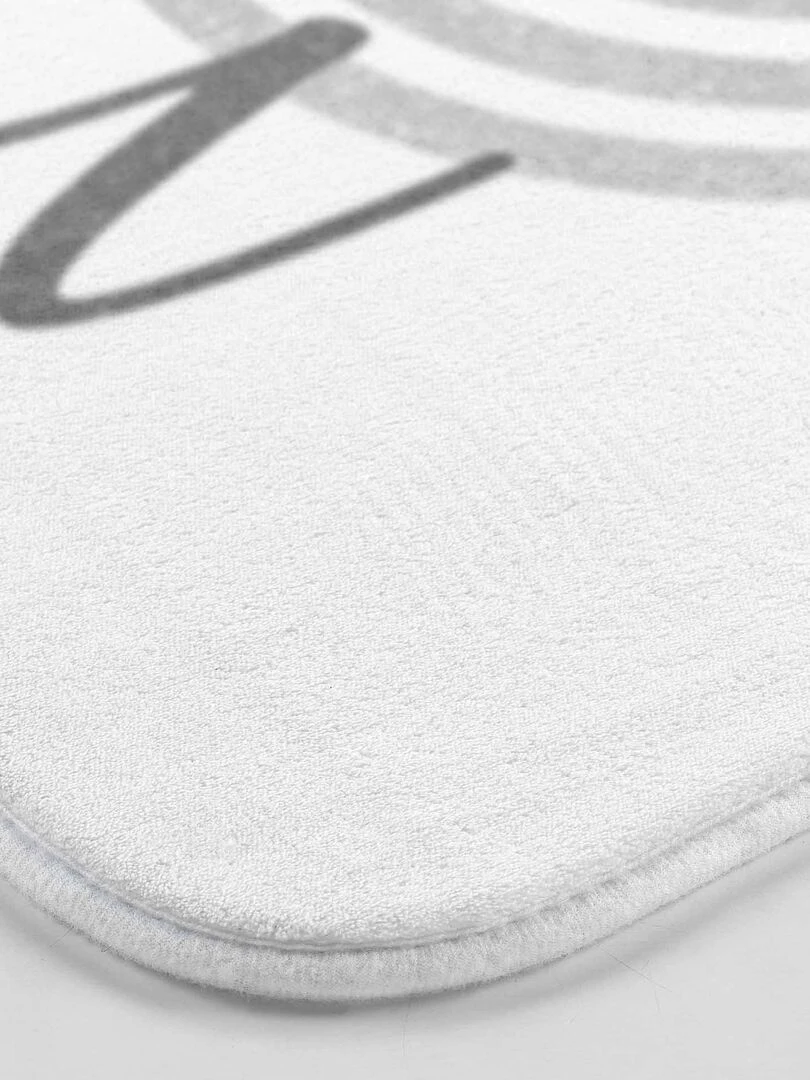 Tapis de bain 45 x 75 cm Zenitude   Blanc