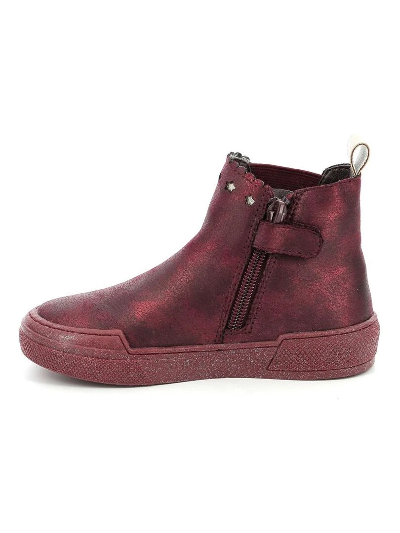 Boots Synthetique Ariboot   Bordeaux