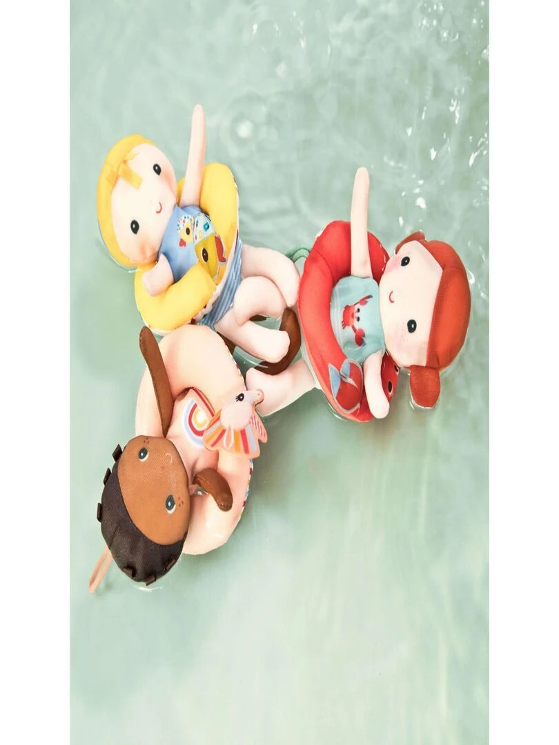 Poupée de bain Gaspard (18 cm) Bleu