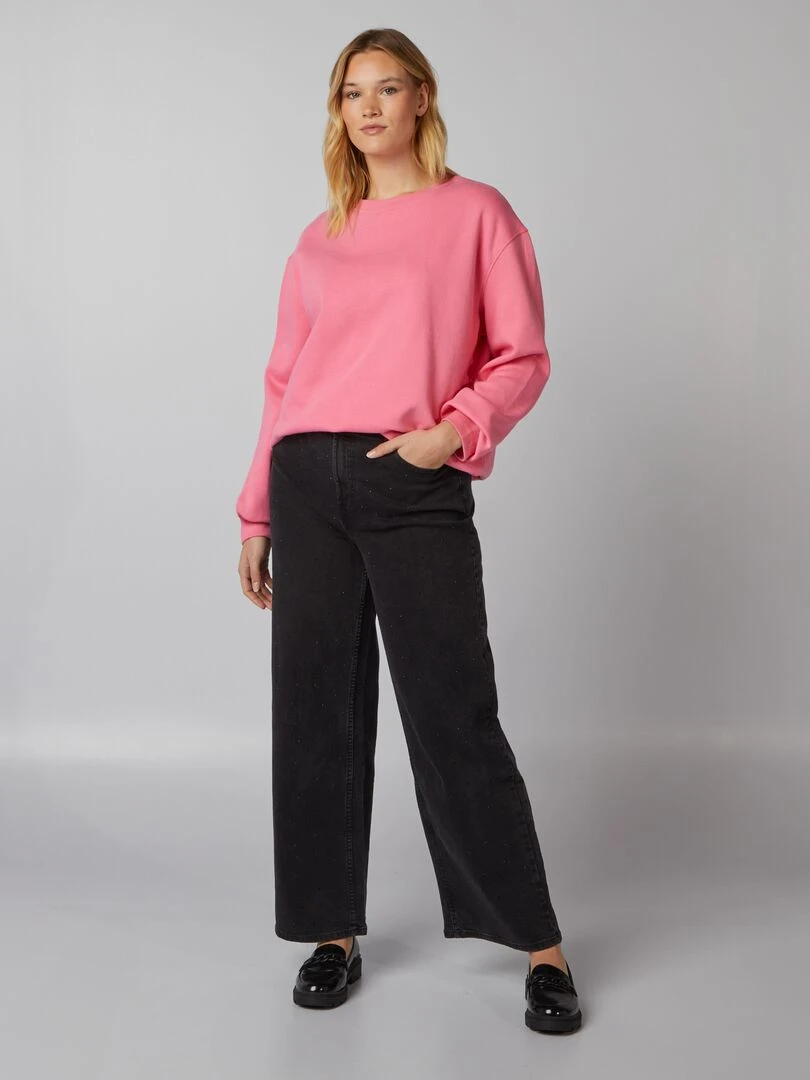Sweat oversize rose