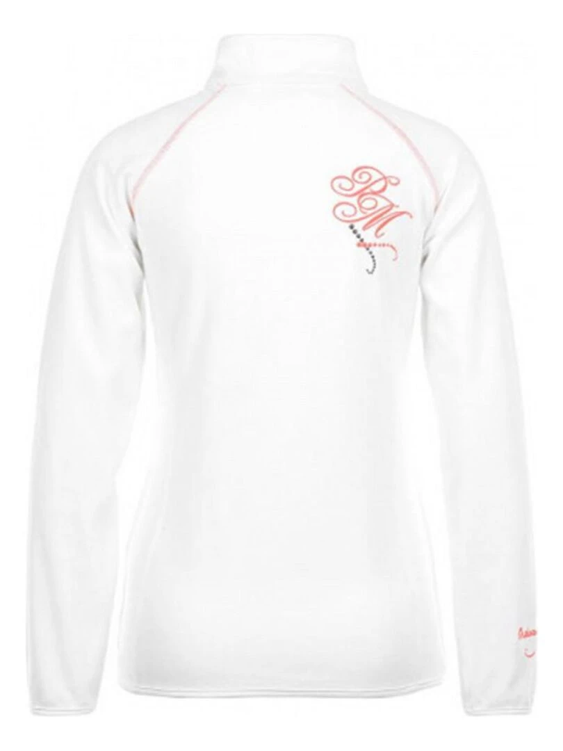 Sweat polaire femme AFINE   Blanc