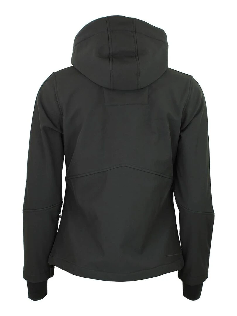 Blouson softshell ARGAN PEAK MOUNTAIN Noir Noir