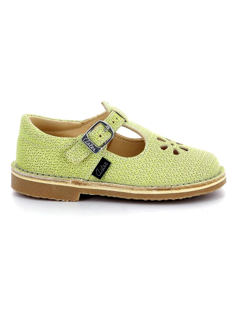 Salomés Cuir Dingo 2 Jaune