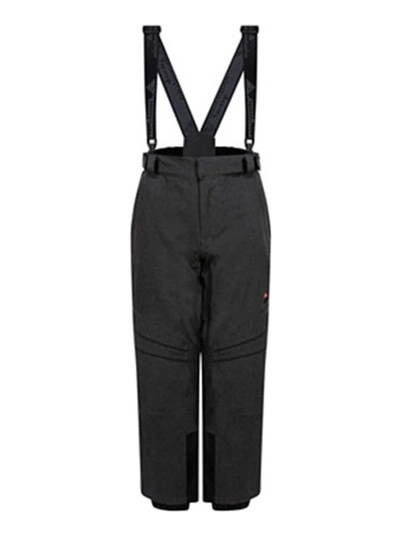Pantalon de ski garçon EBATE PEAK MOUNTAIN gris anthracite