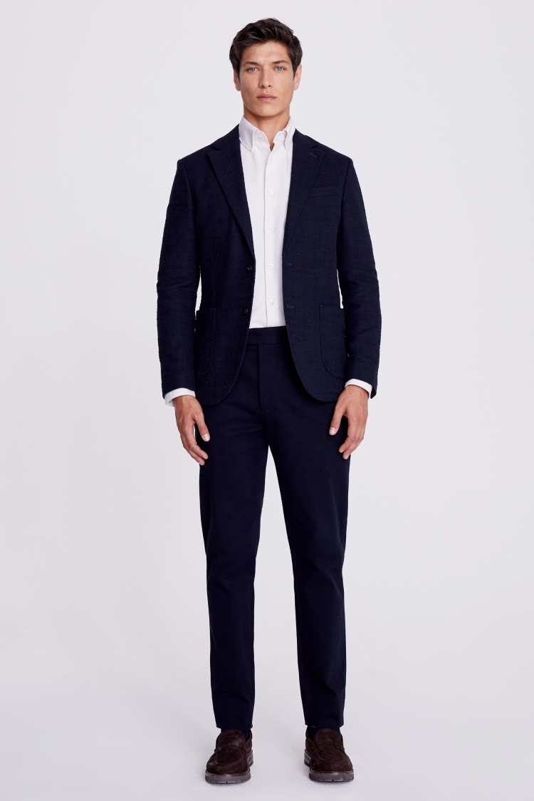 Navy Hoxton Jacket Buy Online at Moss