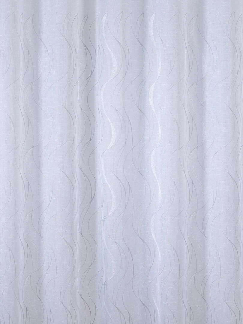 Paire de voilage classique   Gris clair