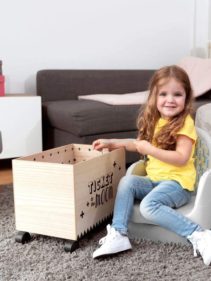 Rehausseur De Chaise 'badabulle'   Blanc