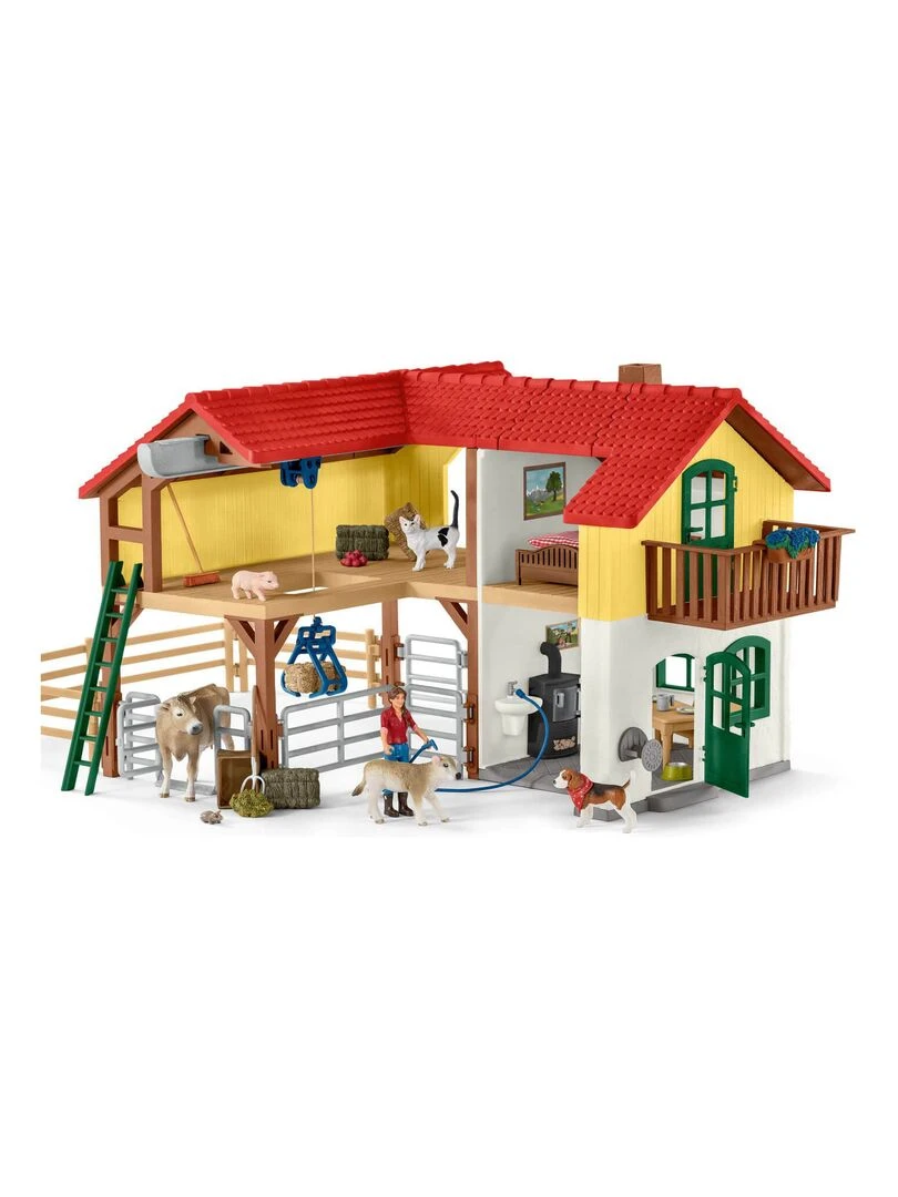 Ferme avec étable et animaux   N/A