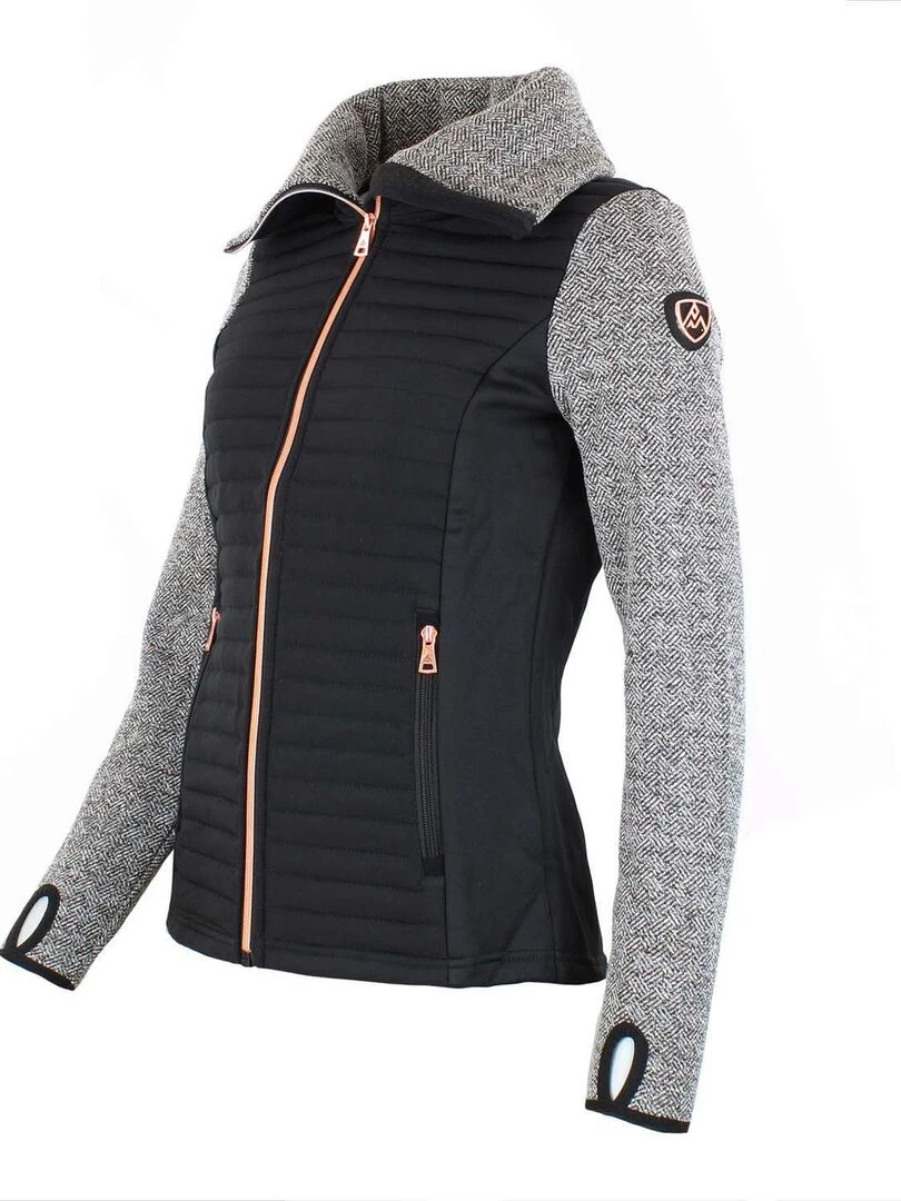 Blouson polaire femme ANTEMBI   Noir Noir