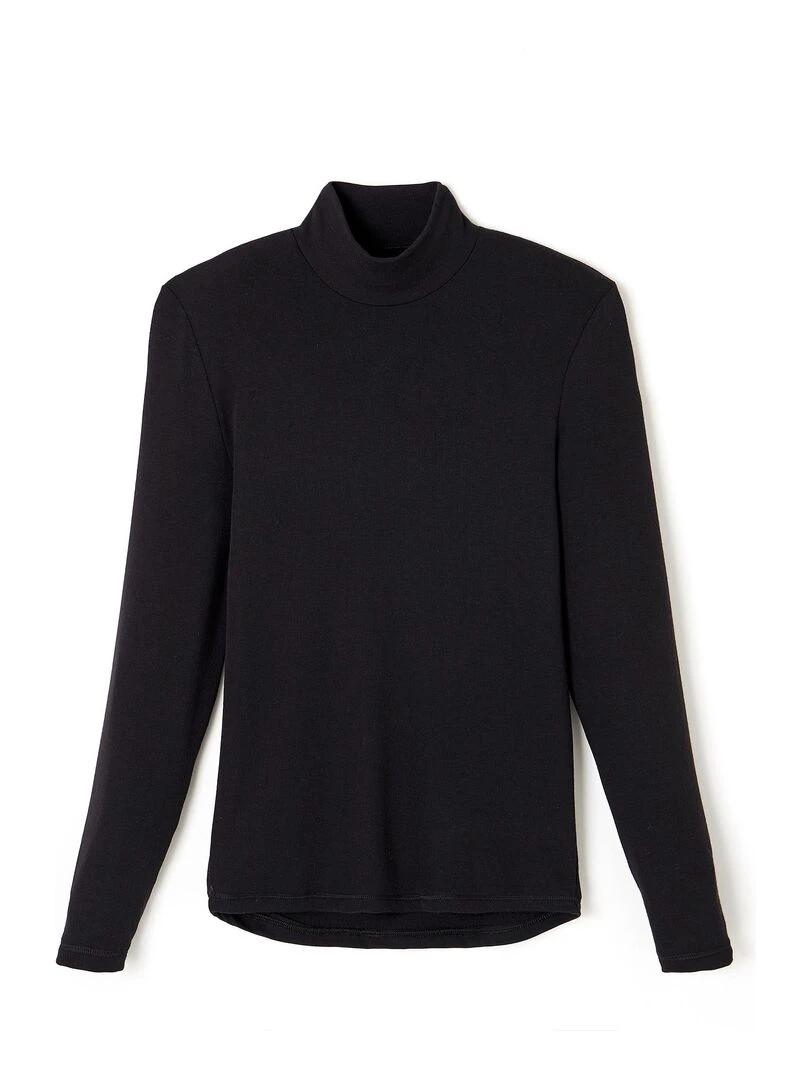 T shirt col montant Thermolactyl Sensitive   Damart   Noir