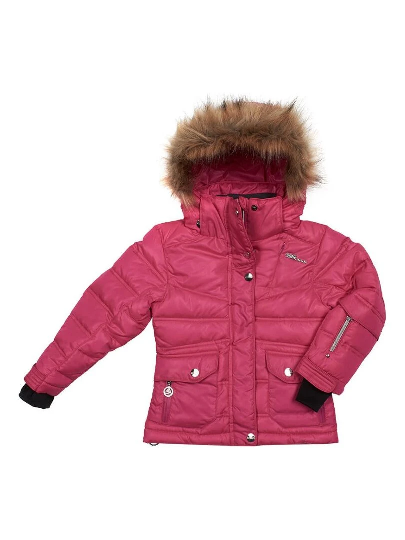 Doudoune de ski fille FALESA PEAK MOUNTAIN Rose fushia