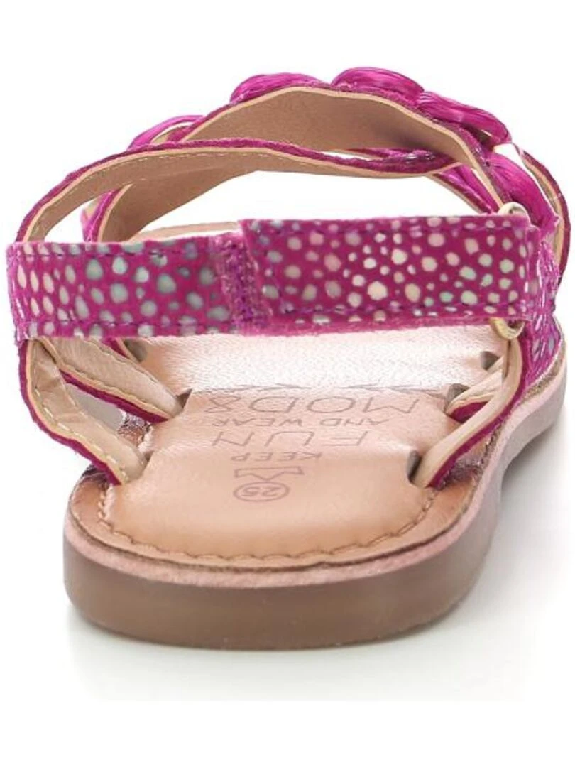 Sandales Cuir Craisea   Rose fushia