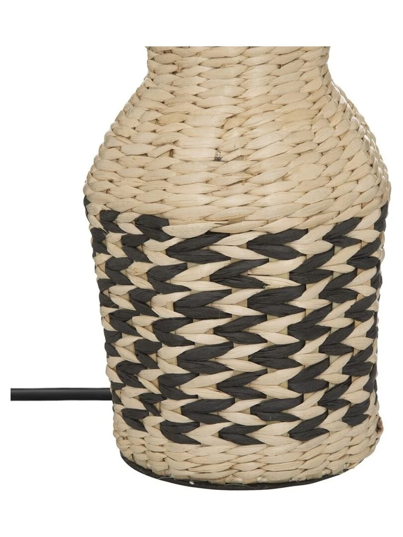 Lampe jacinthe Mena noir H49   Noir