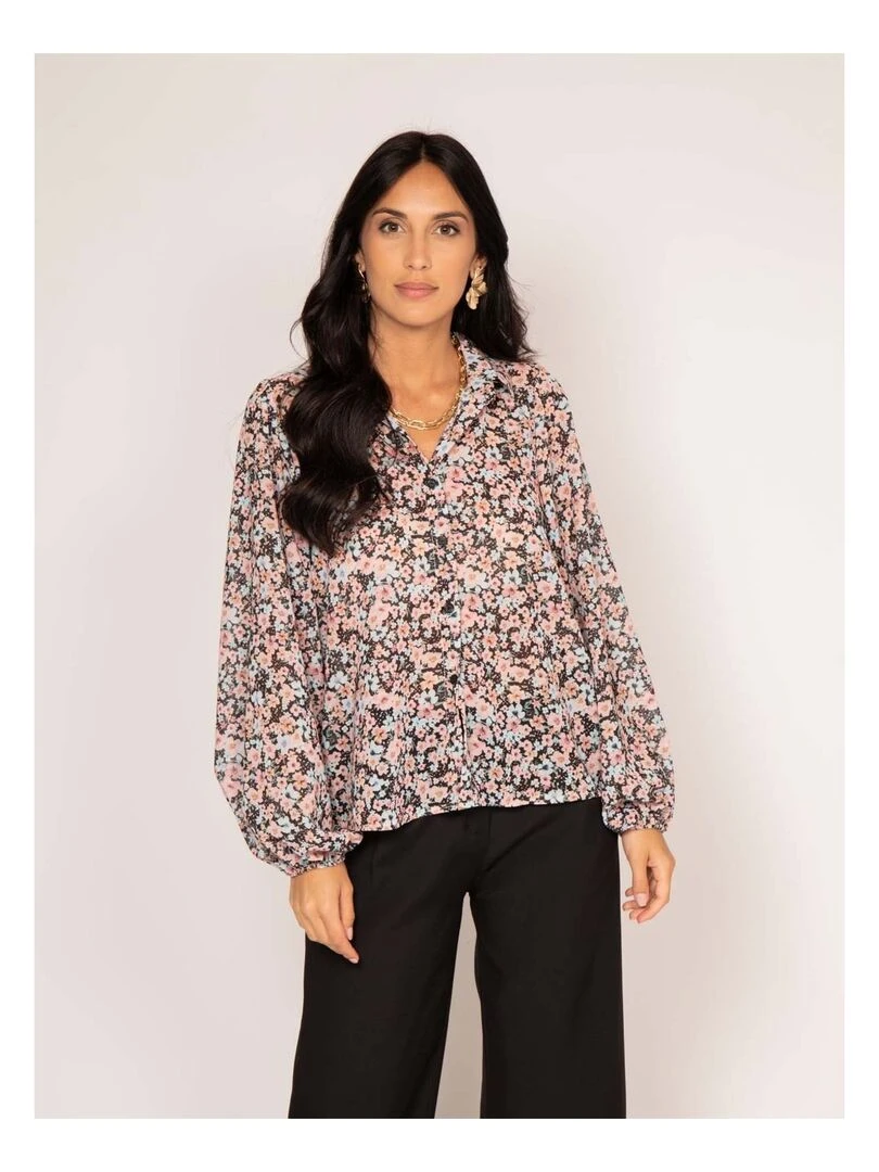 Chemise motifs ODREY Noir