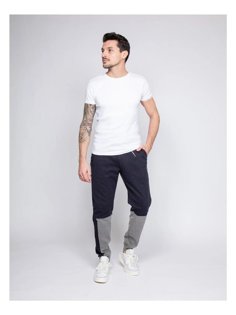 Pantalon jogging VAKERY   Bleu marine
