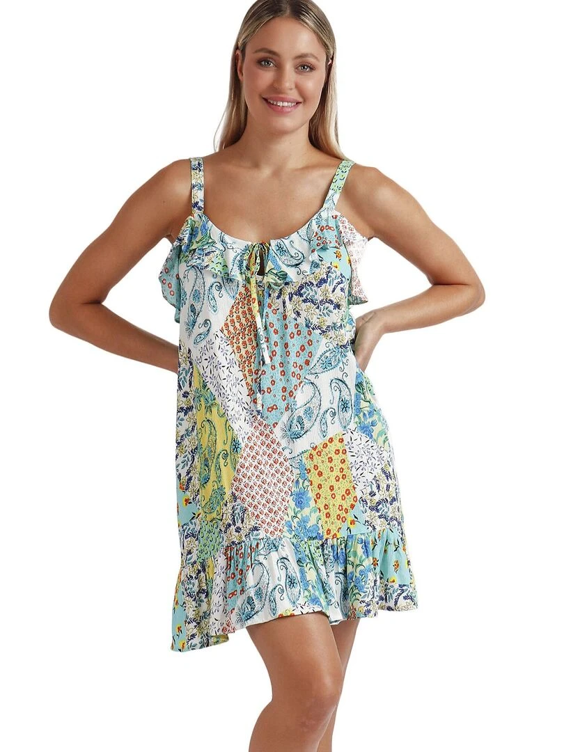 Robe de plage Turquoise Sea Bleu turquoise