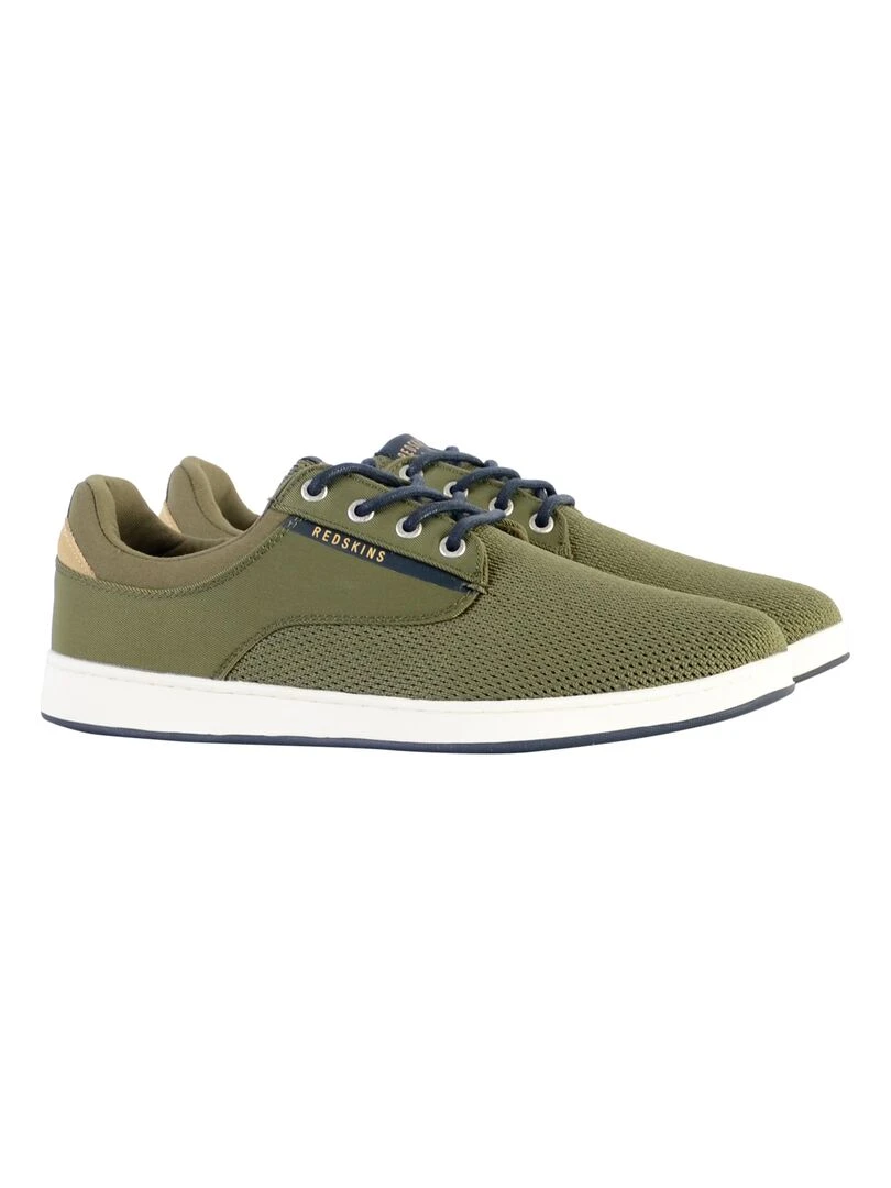 Basket à Lacets Redskins Pachiro   Bleu Kaki