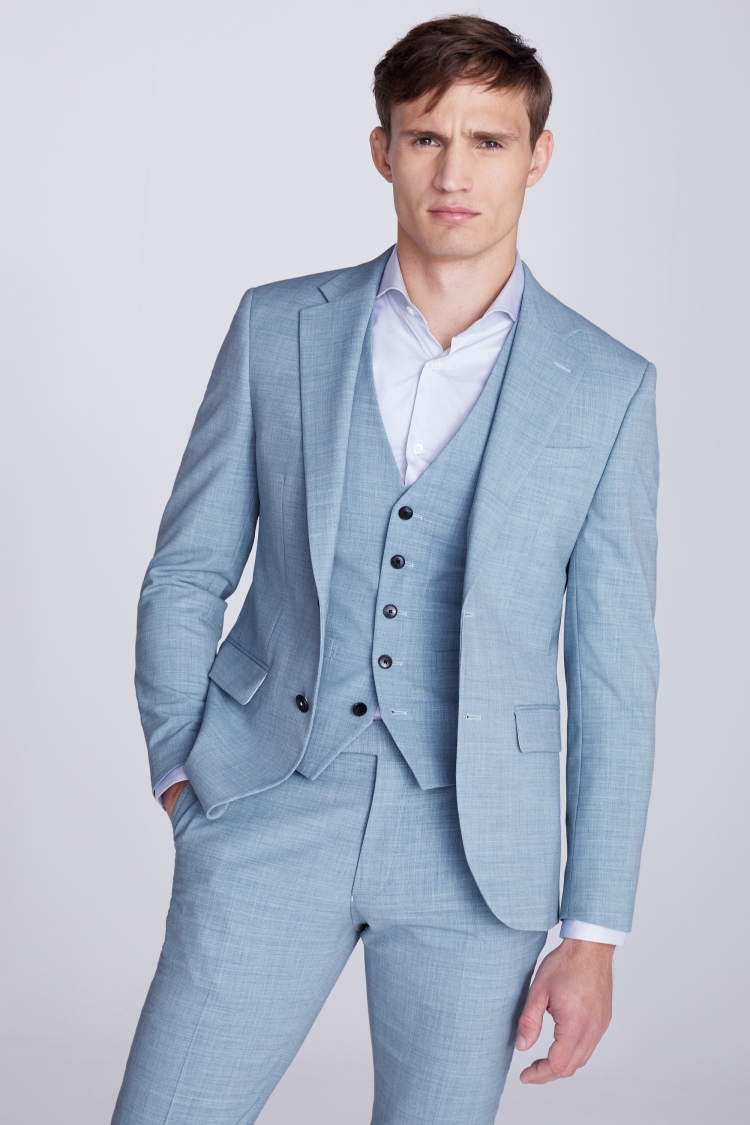 Italian Slim Fit Grey Check Jacket    Buy Online at Moss