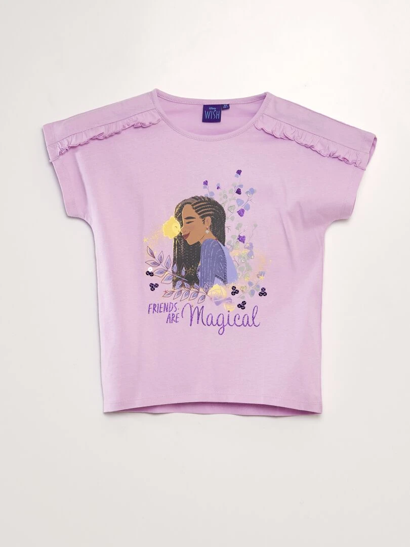 T shirt fantaisie 'Disney' Violet