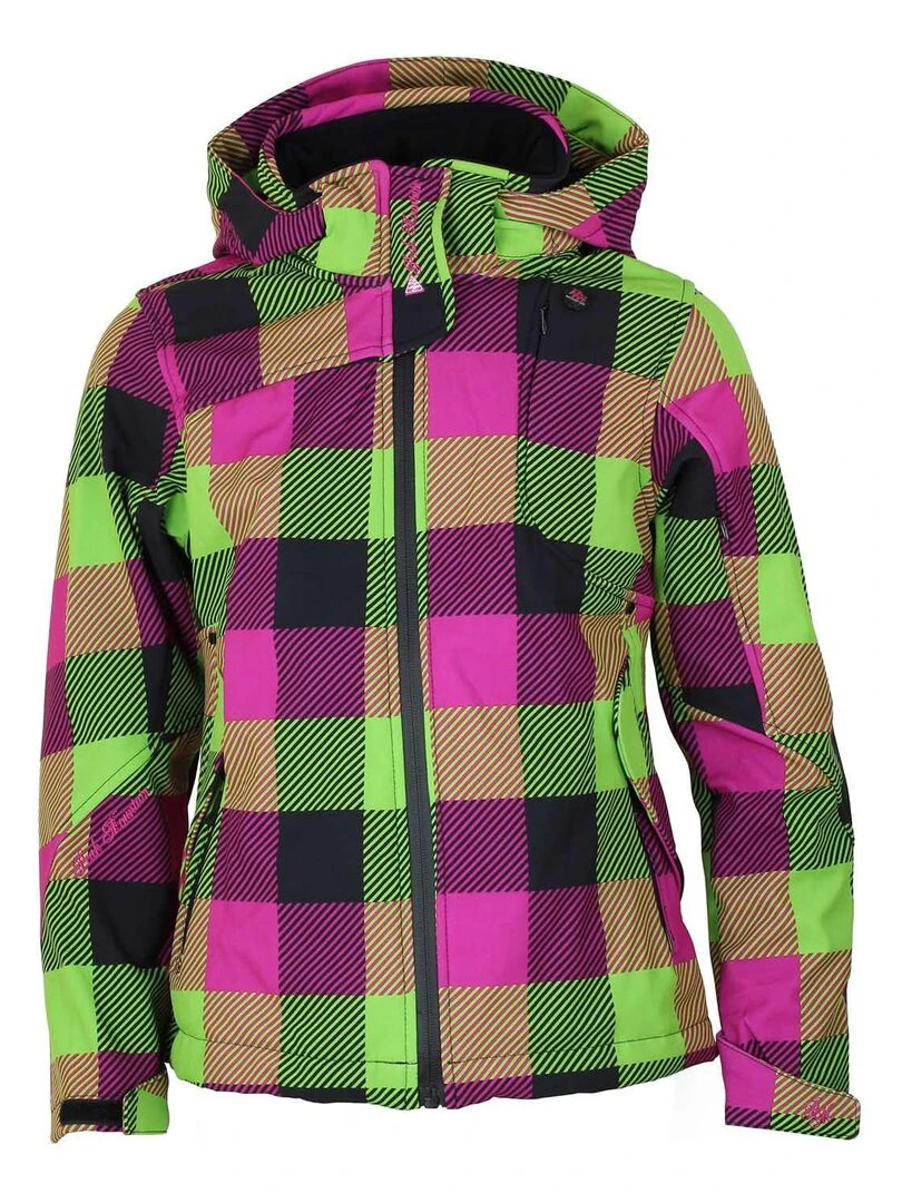 Blouson de ski fille GAVENY PEAK MOUNTAIN Violet