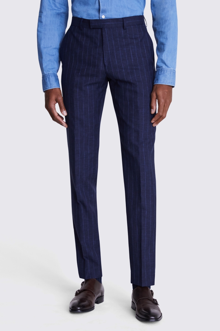 Regular Fit Green Puppytooth Trousers   Buy Online at Moss