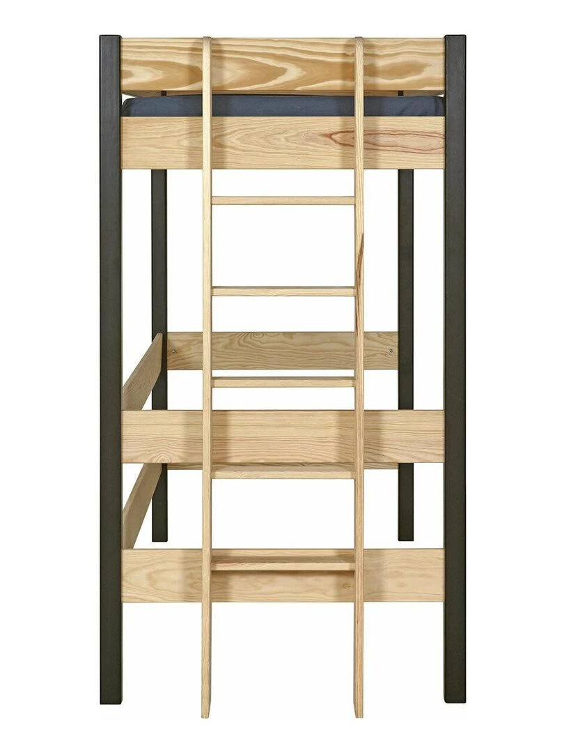 Lit mezzanine Jamy   AKITEN RETAIL   Noir Marron