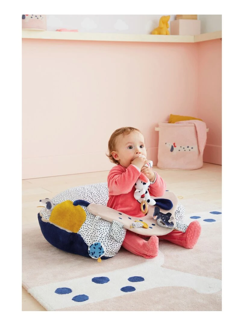 Peluche mini musicale Zoé   Rose