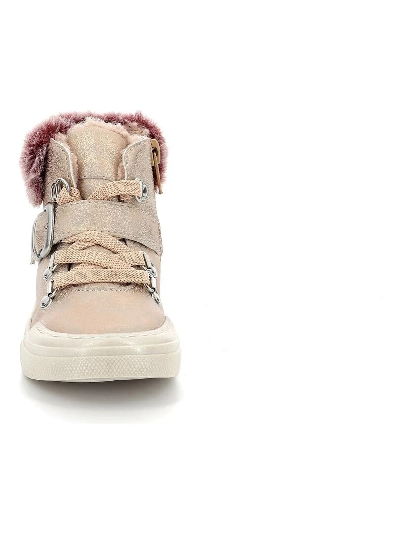 Boots Synthetique Arisnow   Rose