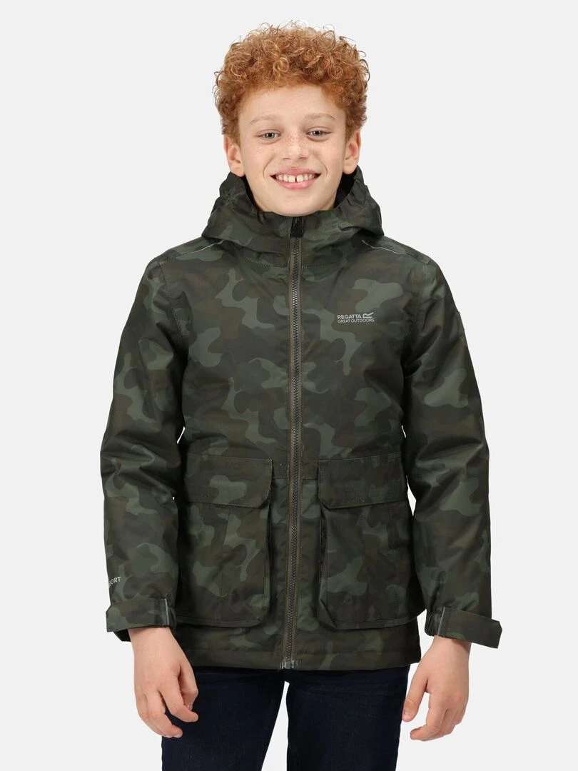 Regatta   Veste imperméable SALMAN   Bleu foncé