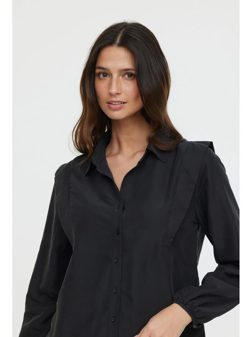 Lee Cooper Chemise manches longues modal comfort DALZA ML Noir