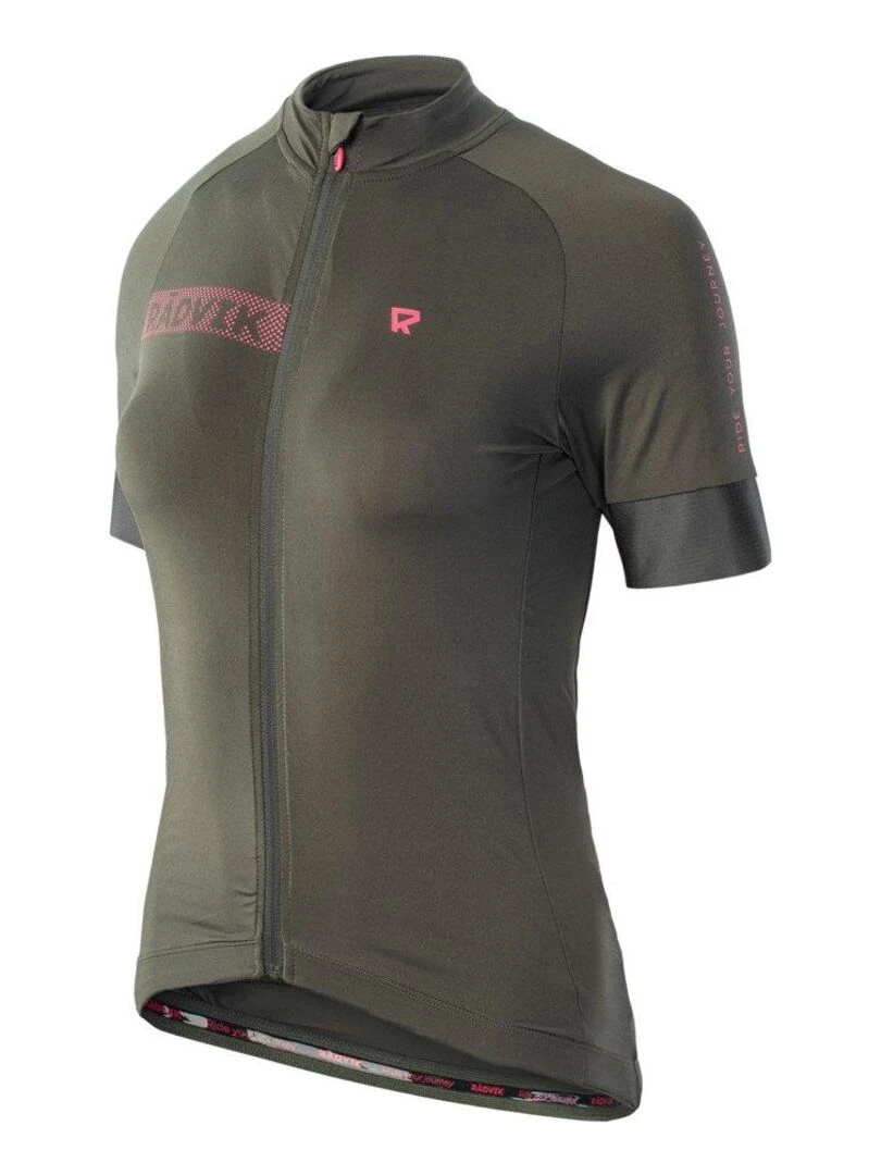 Radvik   Maillot de cyclisme BRAVO   Vert kaki