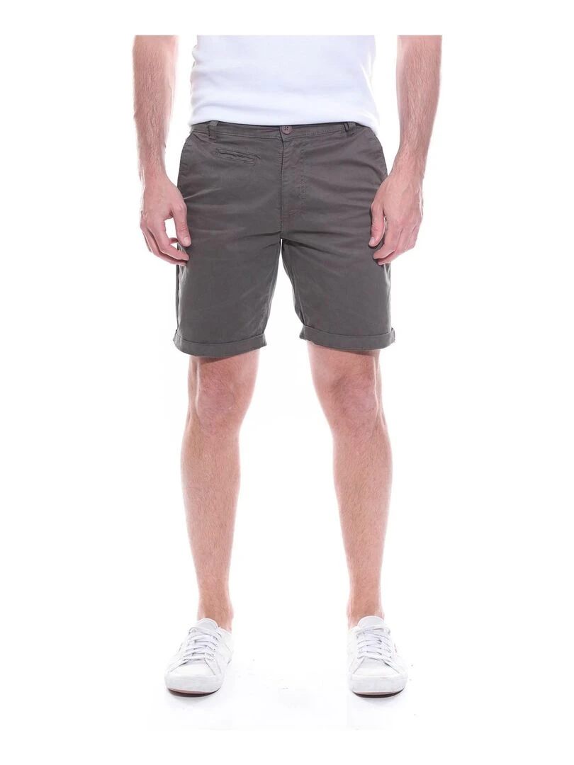 Bermuda chino BOLTON Gris foncé
