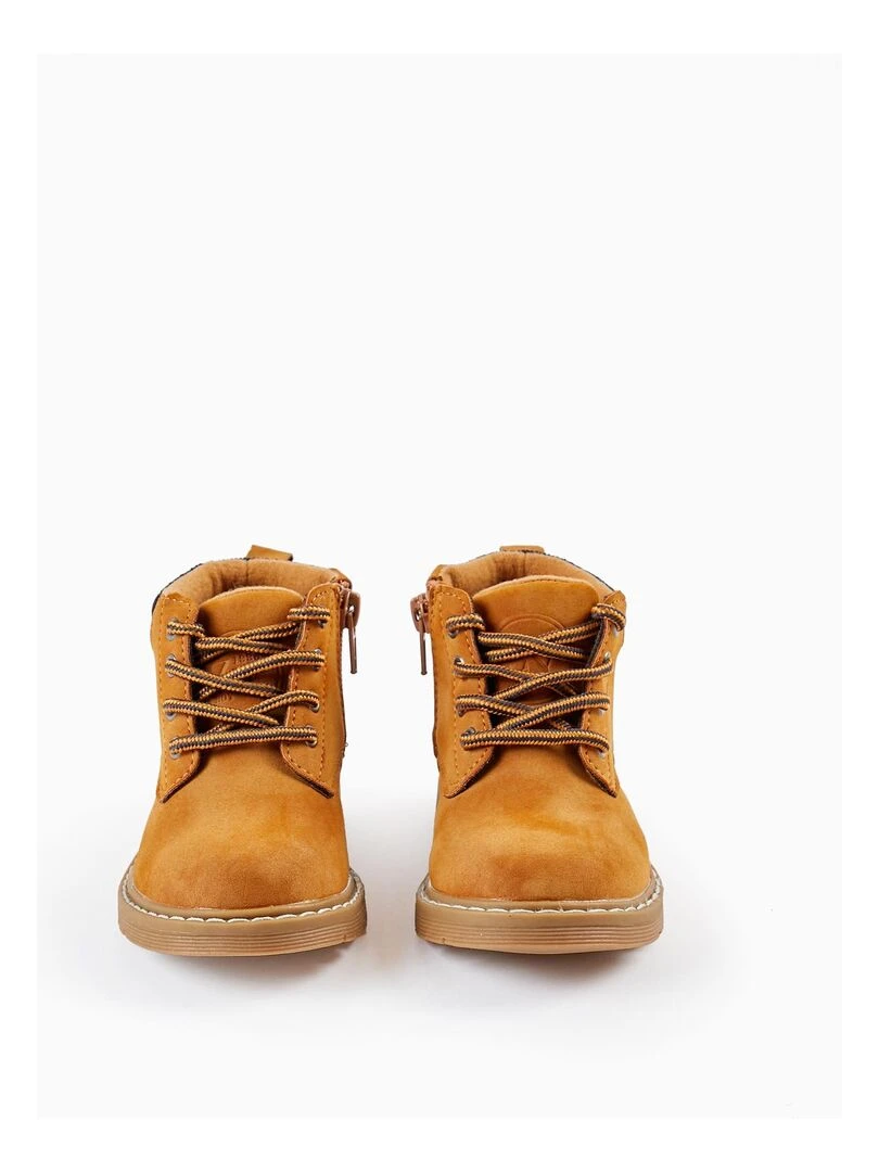 Bottes pour bébé garçon LITERATURE CLUB Beige foncé