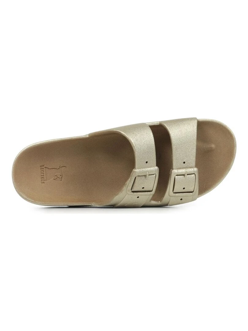 Mules Cacatoès Caipirinha Metallic Doré/or