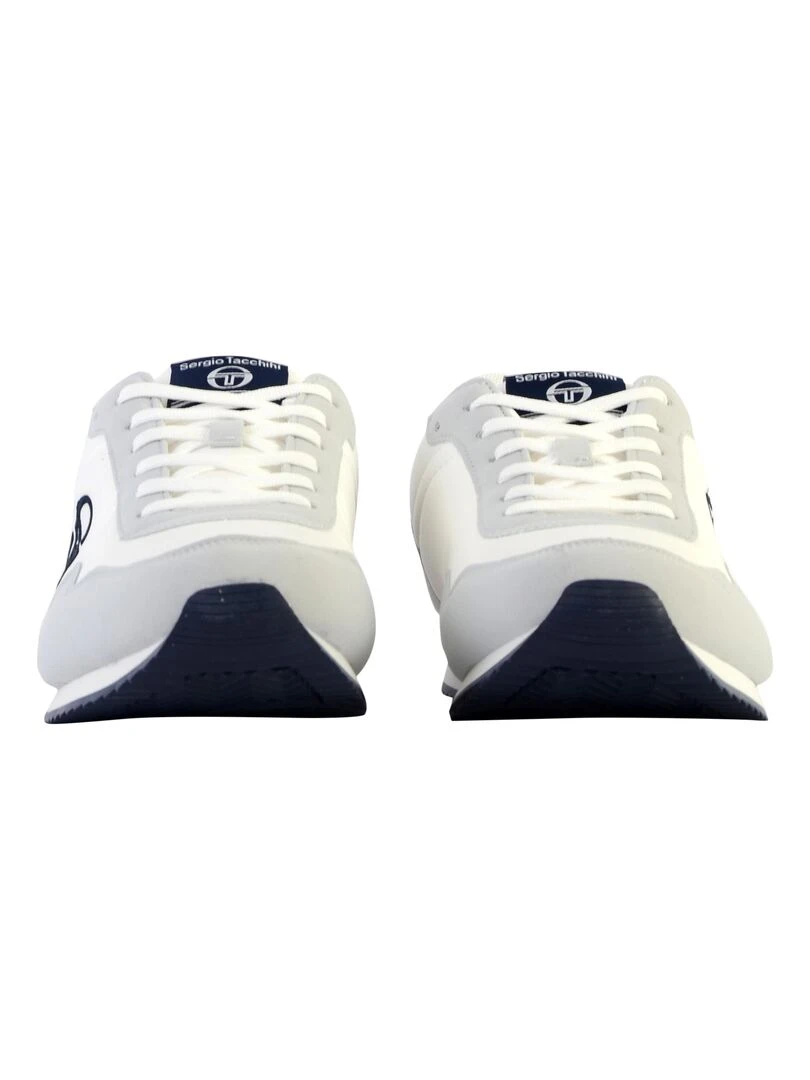 Basket Basse à Lacets Sergio Tacchini Nantes   Blanc