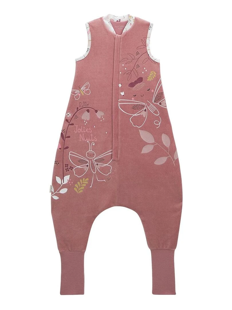 Turbulette TOG 2 en velours avec pieds retroussables Elena Rose
