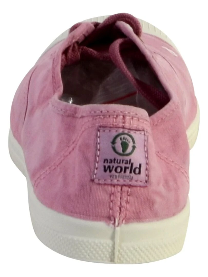 Tennis Lacet Natural World INGLES ELASTICO ENZIMATICO 102E   Rose